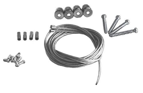 Kit Montaggio sospensione per pannello led